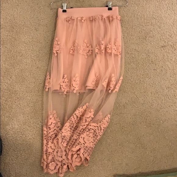 ASOS pinky skirt - Picture 3 of 4